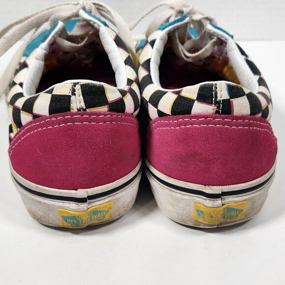 Vans | Old Skool Crazy Checks Multicolor Suede & Canvas UNISEX Size 6M 7.5W - Picture 3 of 5